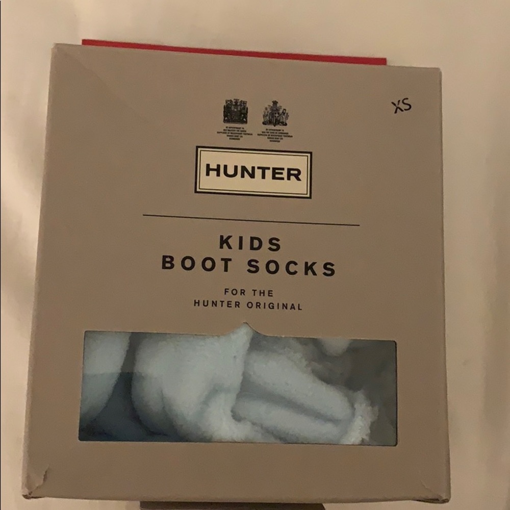 Hunter kids boot socks